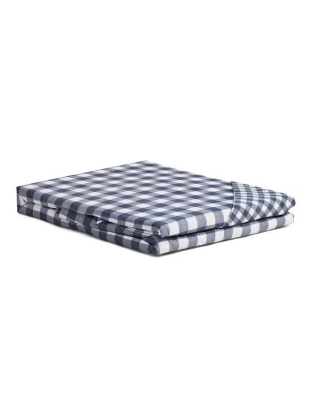 QUIET CO Cotton Gingham Duvet Set